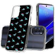 Dinosaurs Shape Print Slim Cover For Motorola Moto G (Power, Stylus, Play, 5G), Print in USA