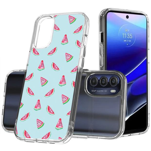 Watermelon 01 Print Slim Cover For Motorola Moto G (Power, Stylus, Play, 5G), Print in USA