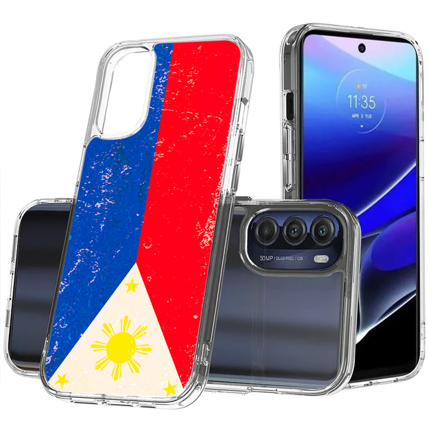 Philippines 2 Print Slim Cover For Motorola Moto G (Power, Stylus, Play, 5G), Print in USA