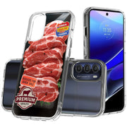 Beef Print Slim Cover For Motorola Moto G (Power, Stylus, Play, 5G), Print in USA