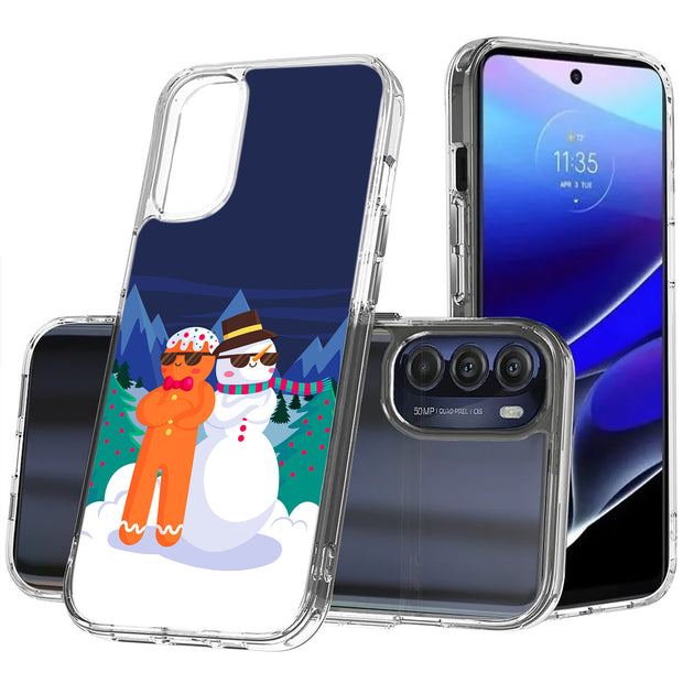 Cool Snowman Print Slim Cover For Motorola Moto G (Power, Stylus, Play, 5G), Print in USA