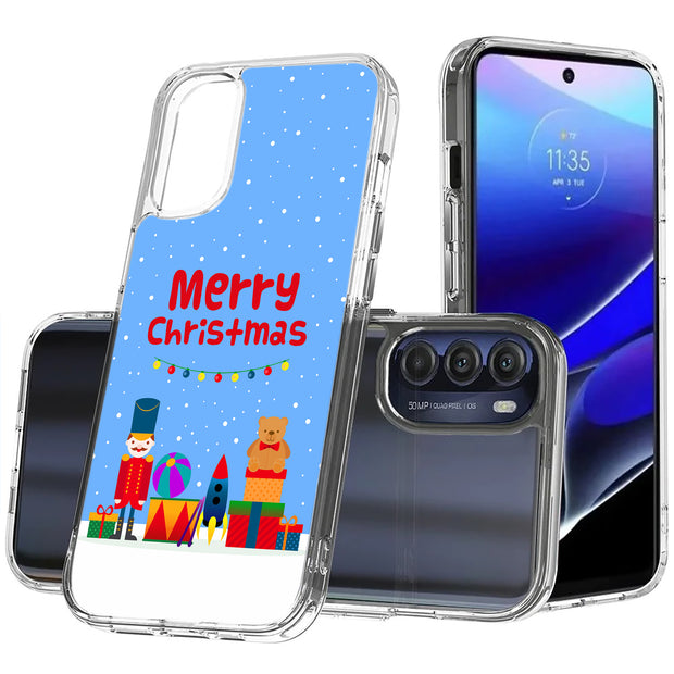 Christmas Toy Print Slim Cover For Motorola Moto G (Power, Stylus, Play, 5G), Print in USA