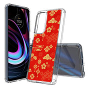 Lunar New Year Print Slim Cover For Motorola   (Edge,One 5G,Ace,UW,X40,30), Print in USA