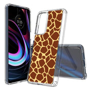 Giraffe Spot Print Slim Cover For Motorola   (Edge,One 5G,Ace,UW,X40,30), Print in USA