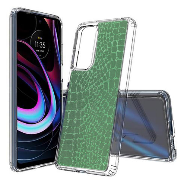 Reptile Skin 2 Print Slim Cover For Motorola   (Edge,One 5G,Ace,UW,X40,30), Print in USA