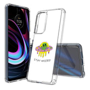 Alien Weird Print Slim Cover For Motorola   (Edge,One 5G,Ace,UW,X40,30), Print in USA