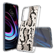 Snake Pattern Print Slim Cover For Motorola   (Edge,One 5G,Ace,UW,X40,30), Print in USA