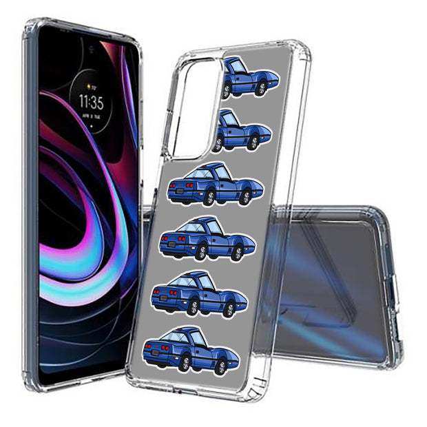 Corvette ZR-1  Print Slim Cover For Motorola   (Edge,One 5G,Ace,UW,X40,30), Print in USA