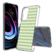 Green Lines Print Slim Cover For Motorola   (Edge,One 5G,Ace,UW,X40,30), Print in USA