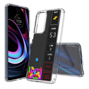 Retro Games 2 Print Slim Cover For Motorola   (Edge,One 5G,Ace,UW,X40,30), Print in USA