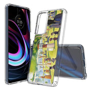 Gathering Party Print Slim Cover For Motorola   (Edge,One 5G,Ace,UW,X40,30), Print in USA