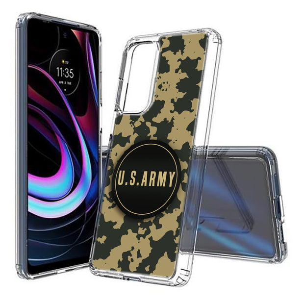 US Army 1 Print Slim Cover For Motorola   (Edge,One 5G,Ace,UW,X40,30), Print in USA