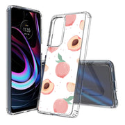 Juicy Peach Print Slim Cover For Motorola   (Edge,One 5G,Ace,UW,X40,30), Print in USA