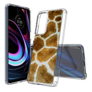 Giraffe Fur 1 Print Slim Cover For Motorola   (Edge,One 5G,Ace,UW,X40,30), Print in USA