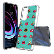 Skate Lips Print Slim Cover For Motorola   (Edge,One 5G,Ace,UW,X40,30), Print in USA