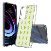 Cute Bananas Print Slim Cover For Motorola   (Edge,One 5G,Ace,UW,X40,30), Print in USA