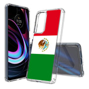 Flag Mexico Print Slim Cover For Motorola   (Edge,One 5G,Ace,UW,X40,30), Print in USA