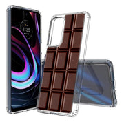 Chocolate Print Slim Cover For Motorola   (Edge,One 5G,Ace,UW,X40,30), Print in USA