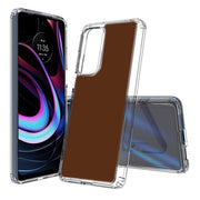 Dark Chocolate Print Slim Cover For Motorola   (Edge,One 5G,Ace,UW,X40,30), Print in USA