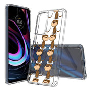 Monkey 1 Zodiac Print Slim Cover For Motorola   (Edge,One 5G,Ace,UW,X40,30), Print in USA