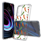 Chili Pepper 3 Print Slim Cover For Motorola   (Edge,One 5G,Ace,UW,X40,30), Print in USA