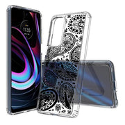 Black Bandana 2 Print Slim Cover For Motorola   (Edge,One 5G,Ace,UW,X40,30), Print in USA