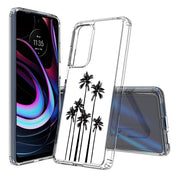 Palm Trees Print Slim Cover For Motorola   (Edge,One 5G,Ace,UW,X40,30), Print in USA