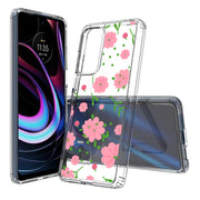 Flower 3 Print Slim Cover For Motorola   (Edge,One 5G,Ace,UW,X40,30), Print in USA