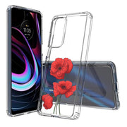 Flower 16 Print Slim Cover For Motorola   (Edge,One 5G,Ace,UW,X40,30), Print in USA