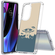 Alien Kidnap Print Slim Cover For Motorola   (Edge,One 5G,Ace,UW,X40,30), Print in USA