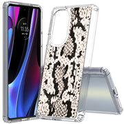 Snake Pattern Print Slim Cover For Motorola   (Edge,One 5G,Ace,UW,X40,30), Print in USA