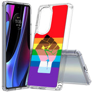 BLM Pride Print Slim Cover For Motorola   (Edge,One 5G,Ace,UW,X40,30), Print in USA