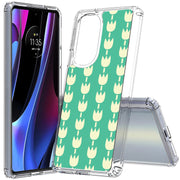 Floral 08 Print Slim Cover For Motorola   (Edge,One 5G,Ace,UW,X40,30), Print in USA