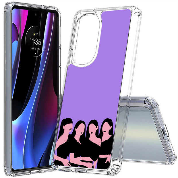 Blackpink 1 Print Slim Cover For Motorola   (Edge,One 5G,Ace,UW,X40,30), Print in USA