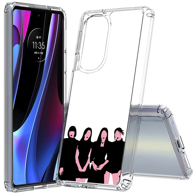 Blackpink 2 Print Slim Cover For Motorola   (Edge,One 5G,Ace,UW,X40,30), Print in USA