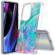 Opal Marble 6 Print Slim Cover For Motorola   (Edge,One 5G,Ace,UW,X40,30), Print in USA