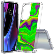 Opal Marble 9 Print Slim Cover For Motorola   (Edge,One 5G,Ace,UW,X40,30), Print in USA