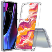 Opal Marble 16 Print Slim Cover For Motorola   (Edge,One 5G,Ace,UW,X40,30), Print in USA