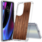 Wood 7 Print Slim Cover For Motorola   (Edge,One 5G,Ace,UW,X40,30), Print in USA