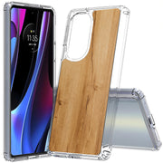 Wood 12 Print Slim Cover For Motorola   (Edge,One 5G,Ace,UW,X40,30), Print in USA