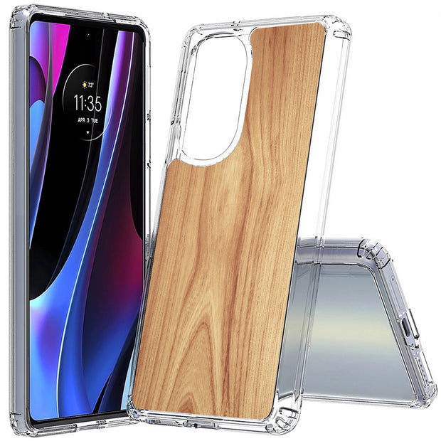 Wood 13 Print Slim Cover For Motorola   (Edge,One 5G,Ace,UW,X40,30), Print in USA