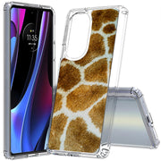 Giraffe Fur 1 Print Slim Cover For Motorola   (Edge,One 5G,Ace,UW,X40,30), Print in USA