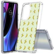 Cute Bananas Print Slim Cover For Motorola   (Edge,One 5G,Ace,UW,X40,30), Print in USA