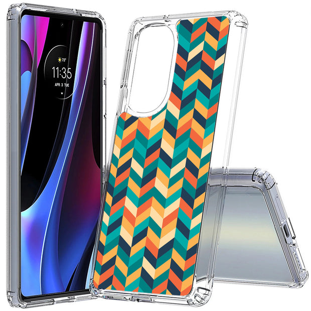 Stylish  Print Slim Cover For Motorola   (Edge,One 5G,Ace,UW,X40,30), Print in USA