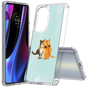 Meoww Print Slim Cover For Motorola   (Edge,One 5G,Ace,UW,X40,30), Print in USA