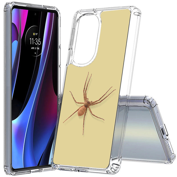 Spider Photo Print Slim Cover For Motorola   (Edge,One 5G,Ace,UW,X40,30), Print in USA