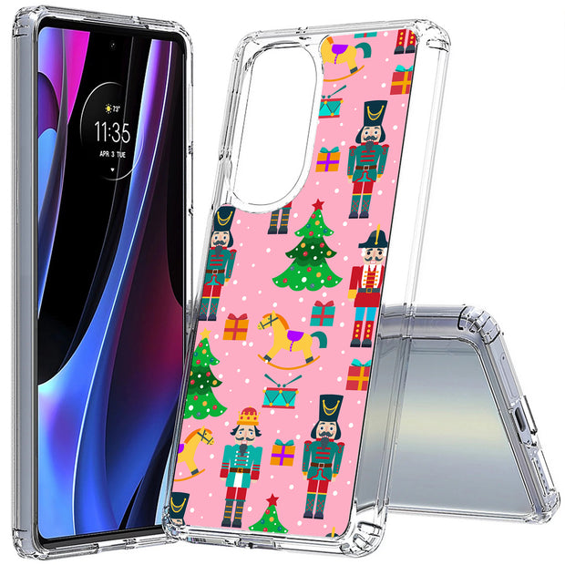 Nutcracker Print Slim Cover For Motorola   (Edge,One 5G,Ace,UW,X40,30), Print in USA