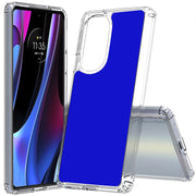 Royal Blue Print Slim Cover For Motorola   (Edge,One 5G,Ace,UW,X40,30), Print in USA