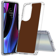 Dark Chocolate Print Slim Cover For Motorola   (Edge,One 5G,Ace,UW,X40,30), Print in USA