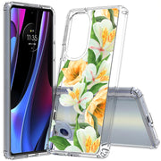 Flower 10 Print Slim Cover For Motorola   (Edge,One 5G,Ace,UW,X40,30), Print in USA